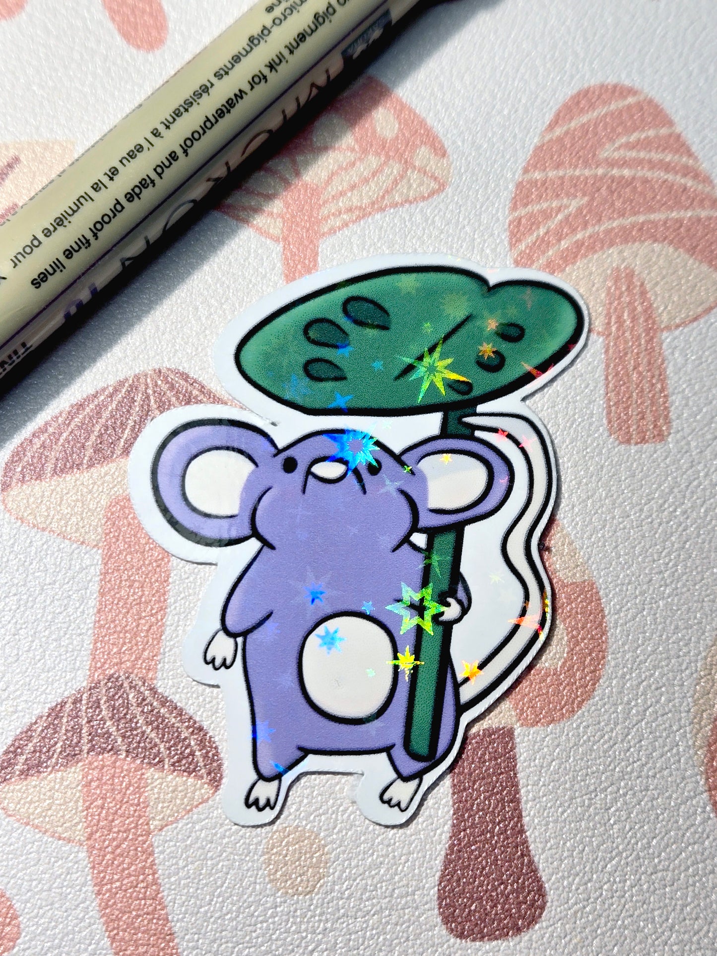 Shady Mouse Sticker