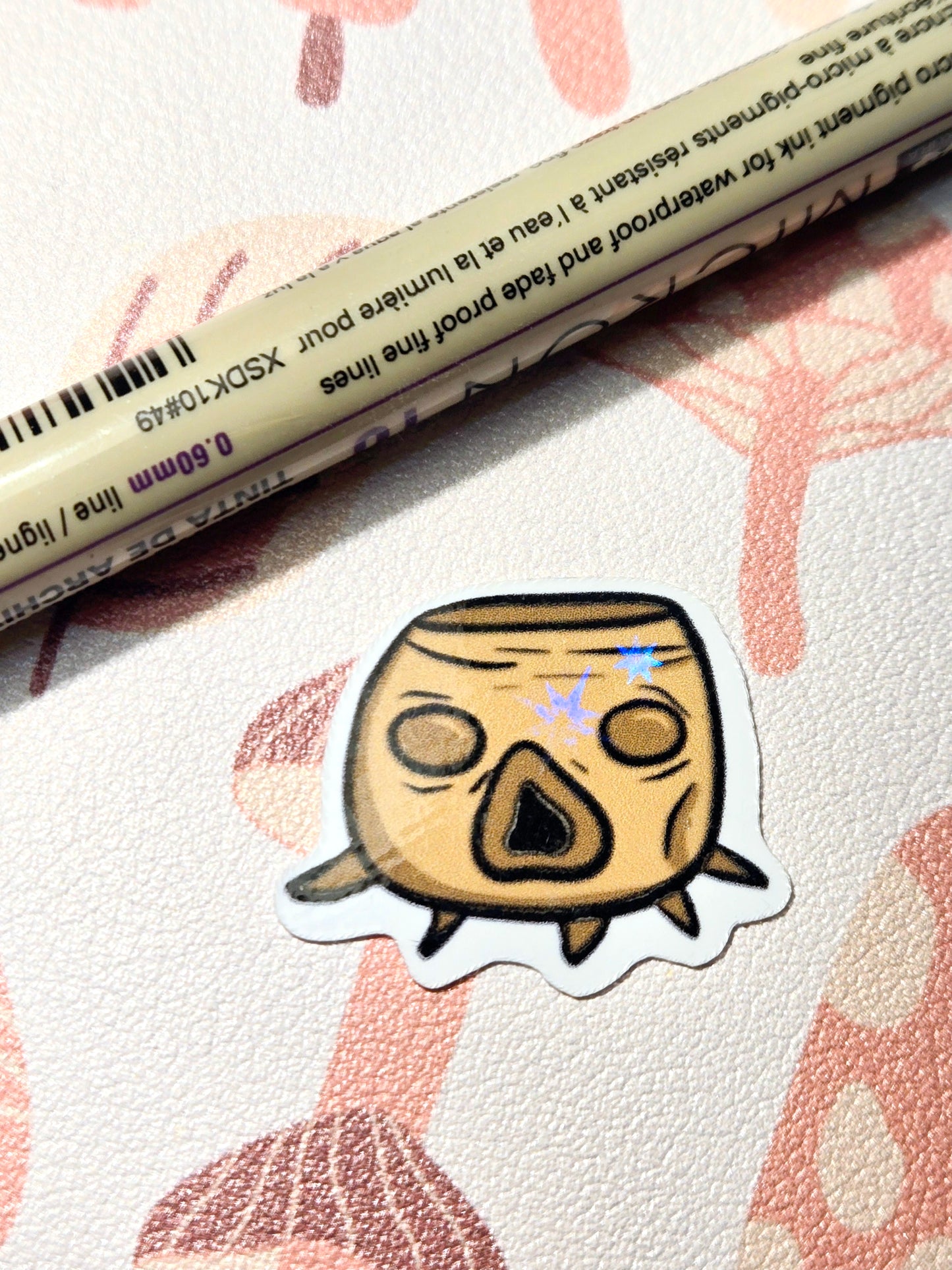 Mini Grilled Mandrake Sticker