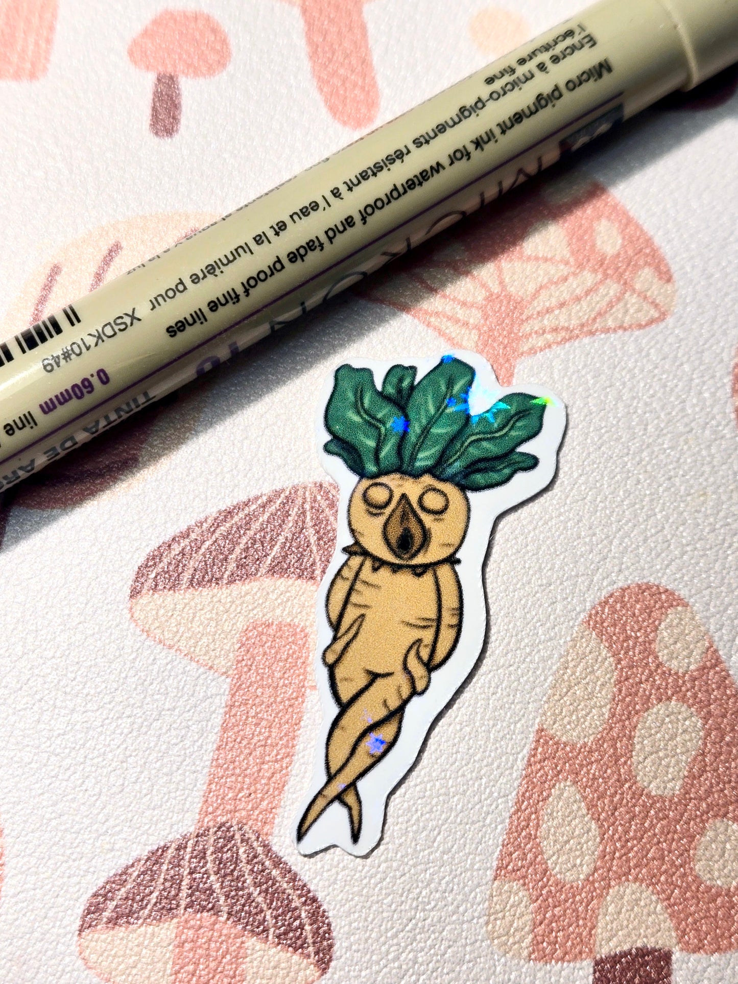Extra Mini Mandrake Sticker