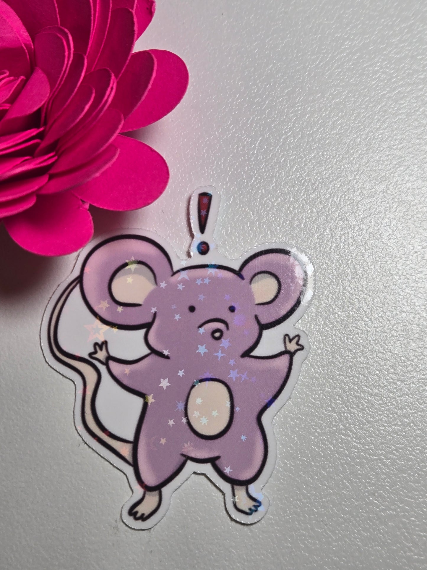 Surprised Mouse Sticker