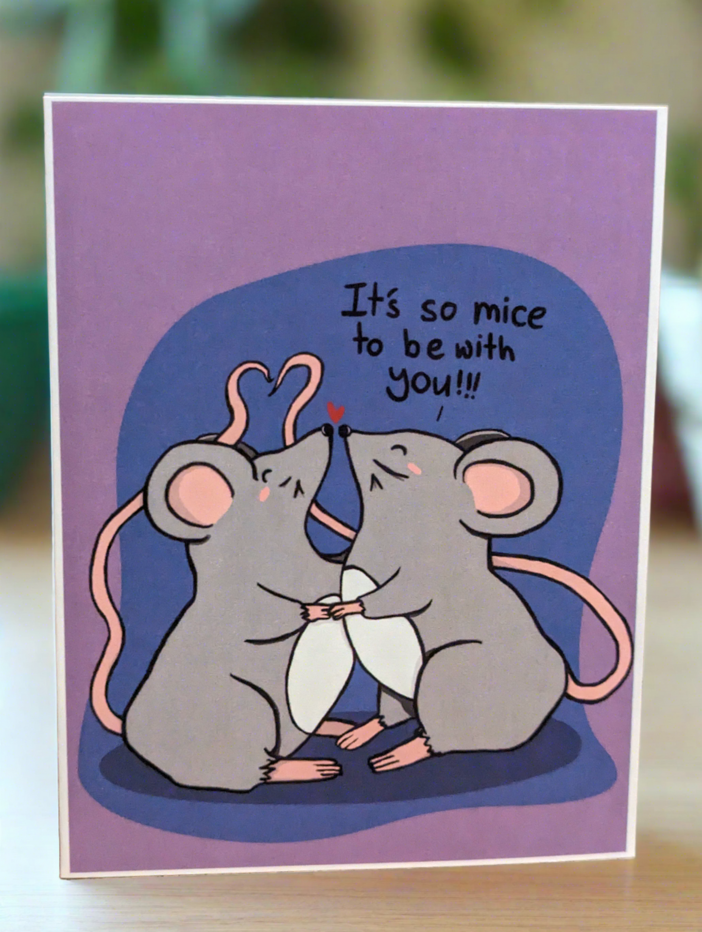 So Mice to be With You - Greeting Card