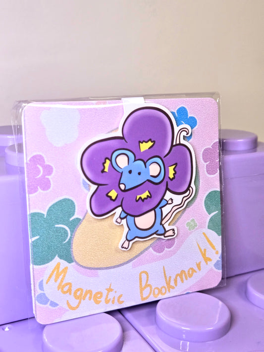 Flower Power Magnetic Bookmark
