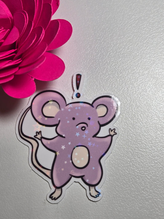 Surprised Mouse Sticker