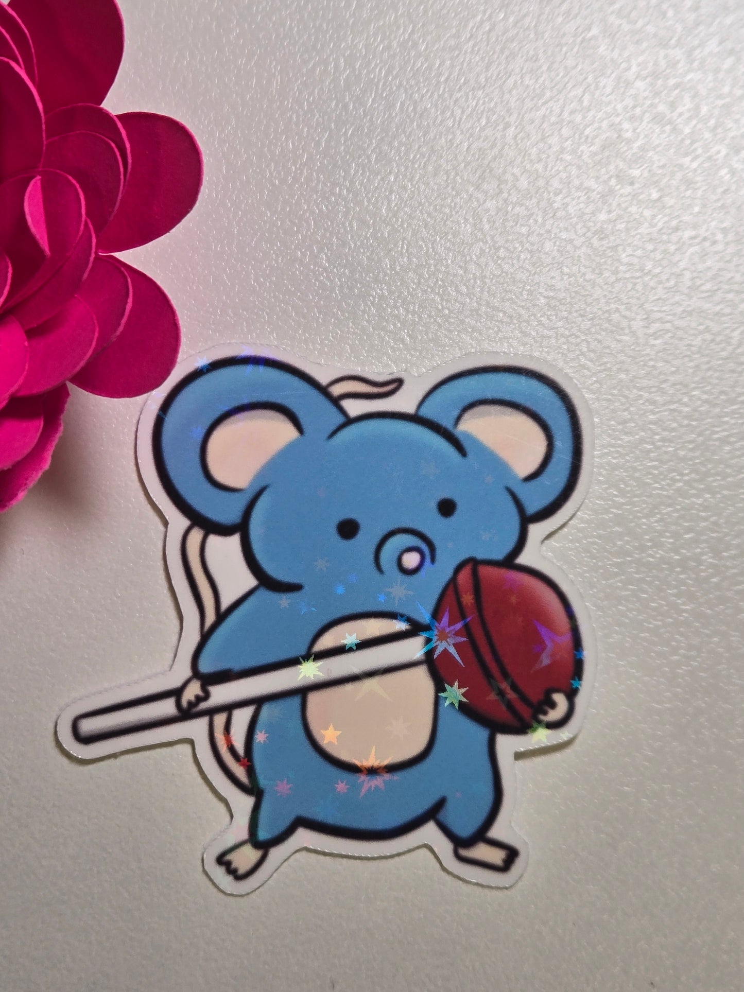 Lollipop Mouse Sticker