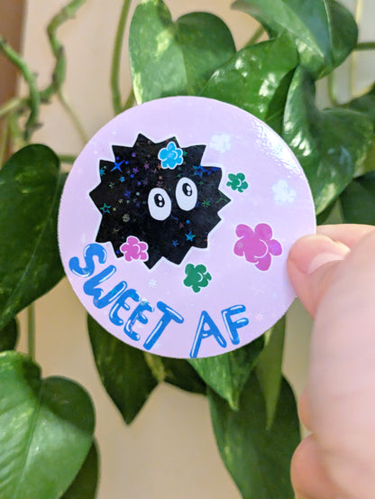Sweet AF Large Sticker