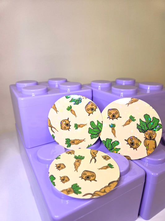 Mouthwatering Mandrakes Sticker