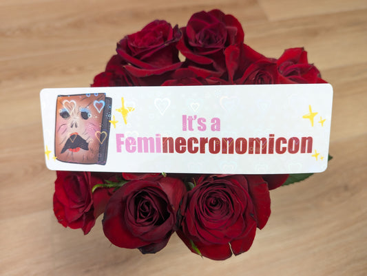 Feminecronomicon Sticker
